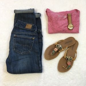 AEO Crop Jeans